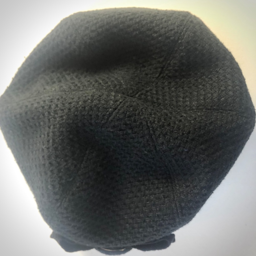 NWOT, Beret with Front Bow by Halogen - Picture 7 of 15
